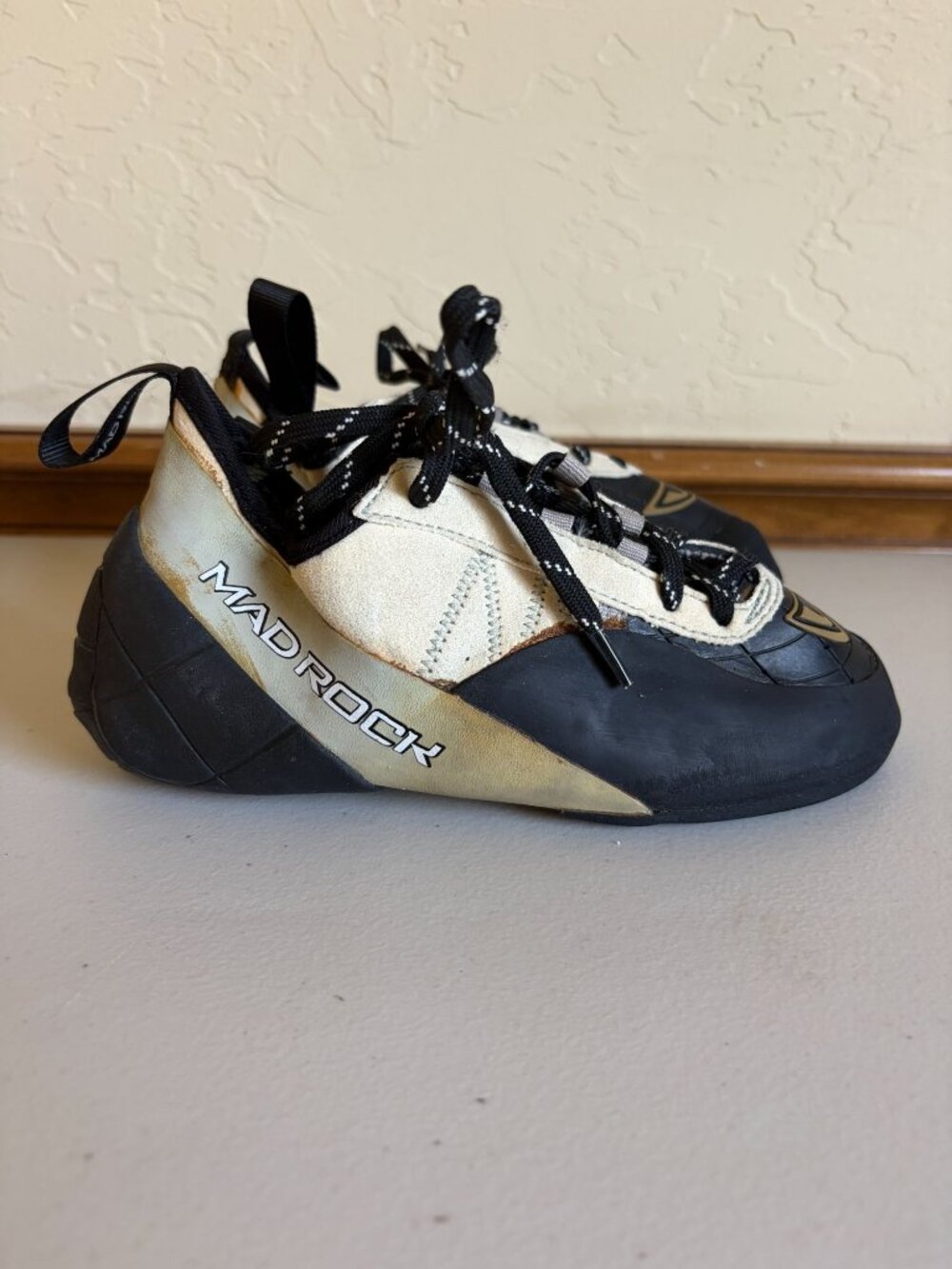 Mad Rock Mugen Tech Lace Climbing Shoes Hemp Lining US 6.5